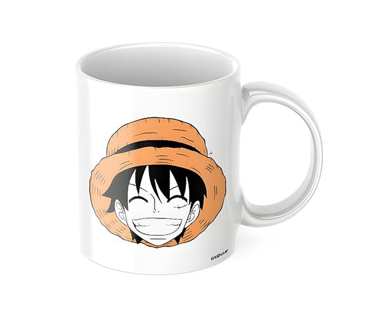 Relanta White Luffy Anime Merchandise Mug